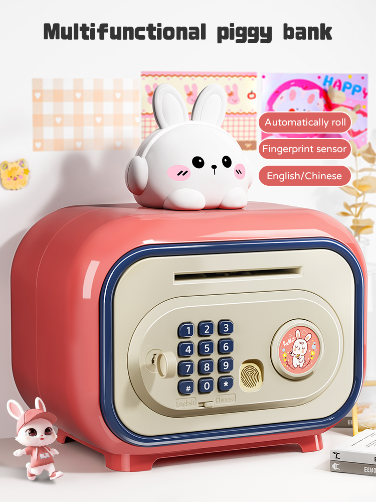 Coin Operated Kiddie Ride - Electronic Pos Savings Piggy Bank Kids