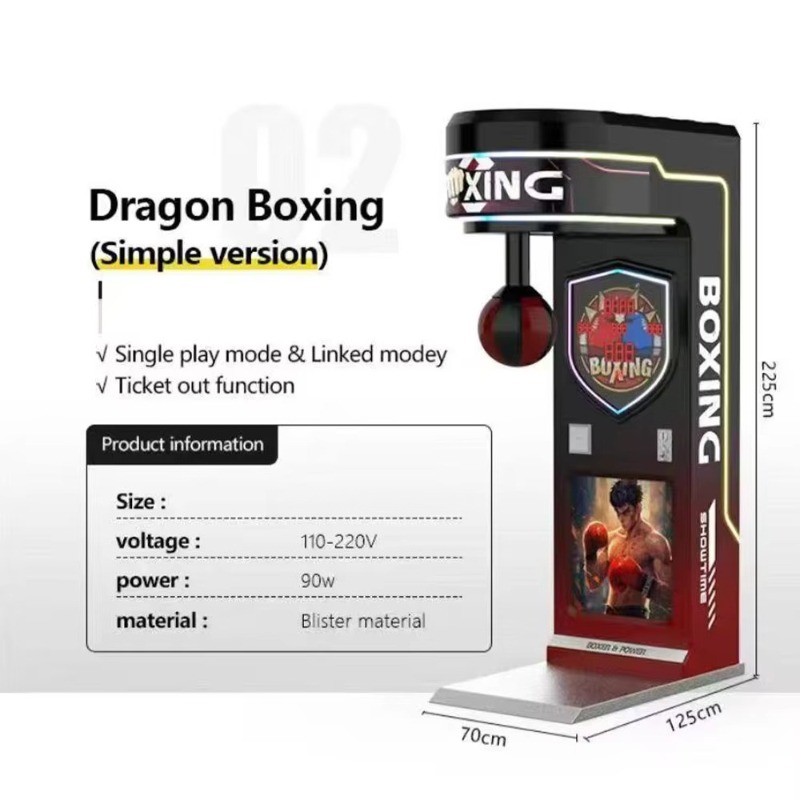 Factory Direct Sales Boxing Ma - Arcade Vending Machines recension och pris